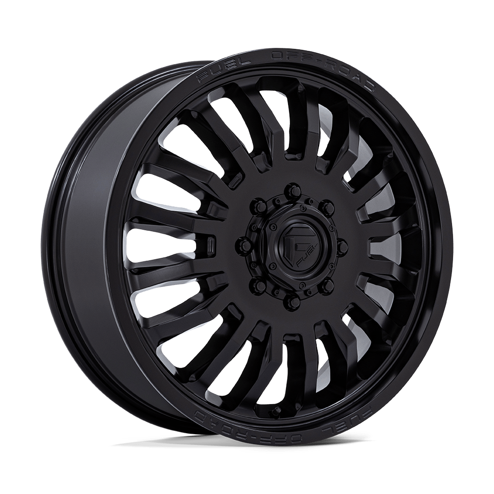 FUEL 1PC D867 ARC DUALLY 22x8.25 104 8x200 BLACKOUT