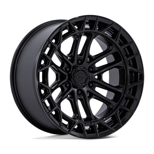FUEL 1PC FC874 CELSIUS 17X9 -12 6X135 MATTE BLACK W/ G-BLK LIP