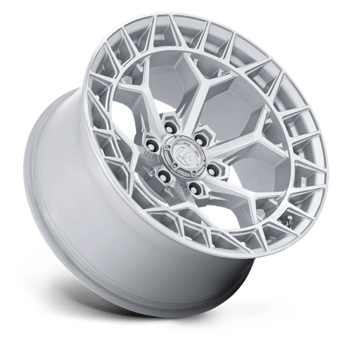 FUEL 1PC FC873 CHARGER 22X10 -18 6X135 GLOSS SILVER W/ MACHINED FACE
