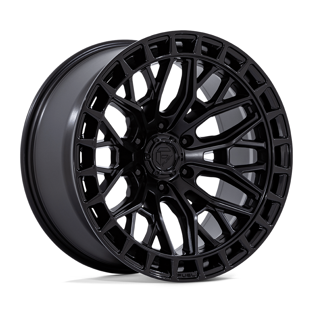 FUEL 1PC FC869 SIGMA 17X9 1 5X127 BLACKOUT W/ G-BLK LIP