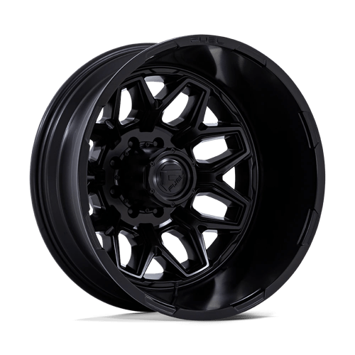 FUEL 1PC D871 FLUX DUALLY 20X8.25 -201 8X170 BLACKOUT