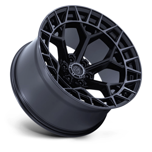FUEL 1PC FC873 CHARGER 22X9.5 18 6X135 GLOSS BLACK BRUSHED DARK TINT