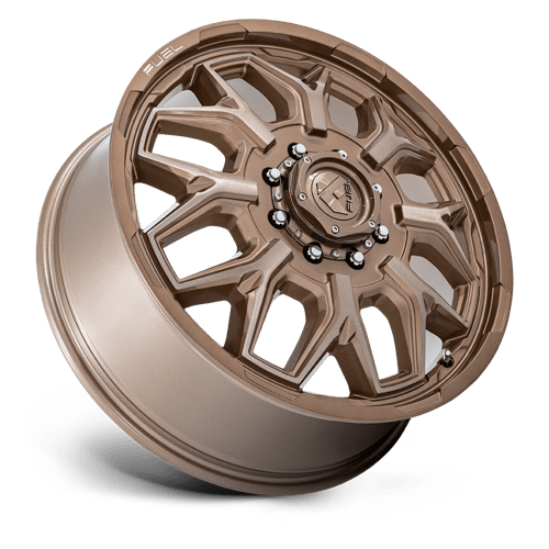 FUEL 1PC D876 FLUX DUALLY 22X8.25 104 8X210 PLATINUM BRONZE