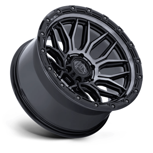 FUEL 1PC FC881 SURGE 20X9 20 6X135 GLOSS BLACK MACHINED W/ GTCC
