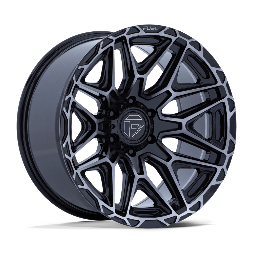 FUEL 1PC FC885 INJECTOR 20X10 -18 8X170 GLOSS BLACK MACHINED-FC W/ DDT