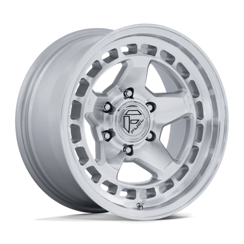 FUEL 1PC FC894 CORE 18X9 12 6X135 HYPER SILVER W/ MACHINED FACE