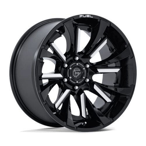 FUEL 1PC FC895 TANTRUM 22X10 -18 6X135 GLOSS BLACK MILLED