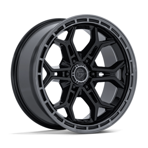 FUEL 1PC FC896 HEATHEN 20X9 1 6X139.7 GLOSS BLACK GLOSS GUNMETAL LIP