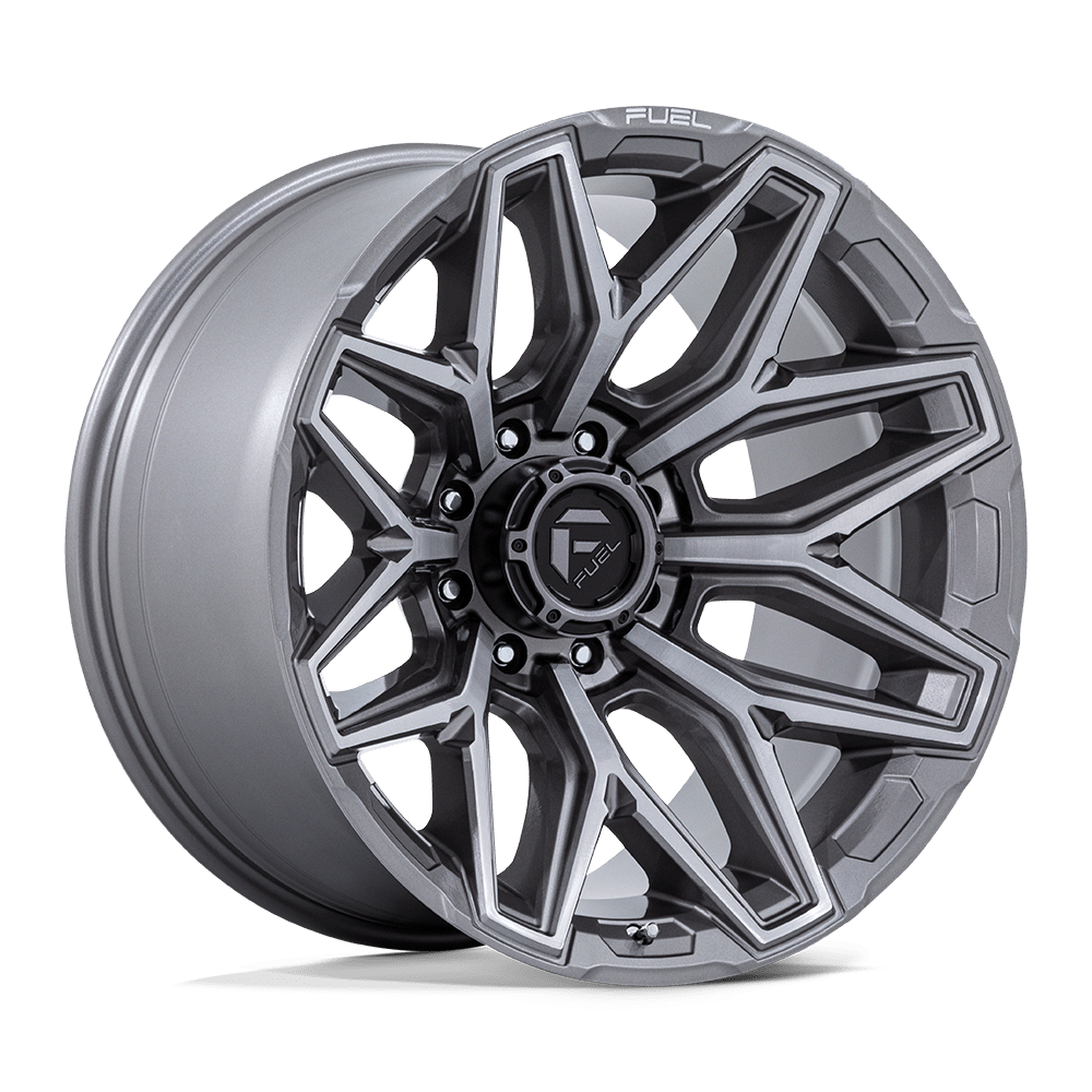 Fuel 1Pc FLUX - 20x9 1mm 8x170 PLATINUM Wheel | FC854AX20908701