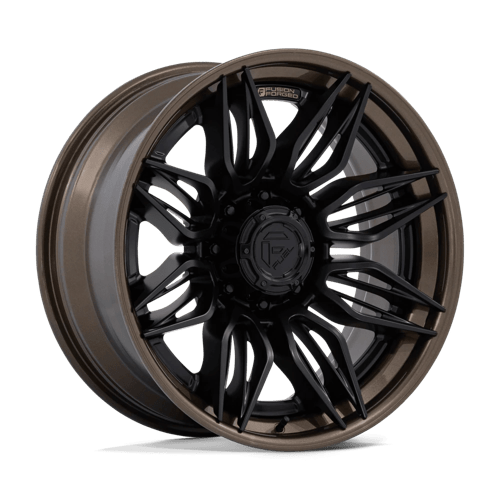 Fuel FC404 MUTINY - 20x9 1mm 8x170 MATTE BLACK W GLOSS BRONZE LIP Wheel | FC404MZ20908701