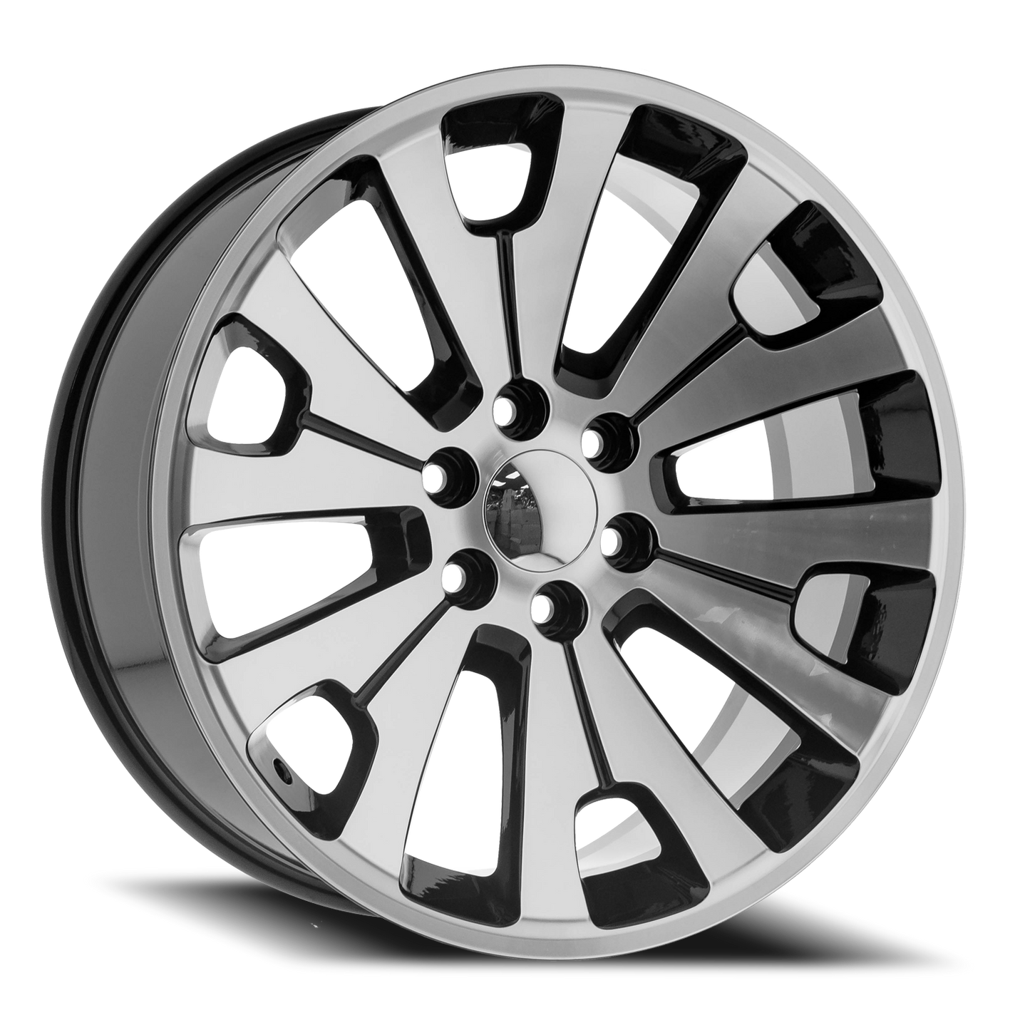 O.E. REVOLUTION G-12 22X9 31 6X139.7 SILVER & MACHINED