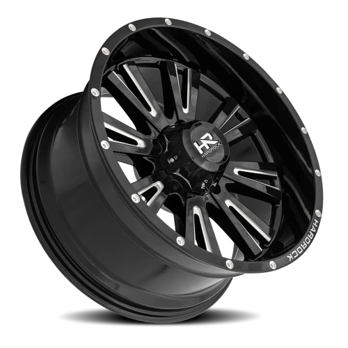 Hardrock Offroad Spine Xposed H503 - 20x12 -44mm 5x150 Gloss Wheel | H503-201250144BM