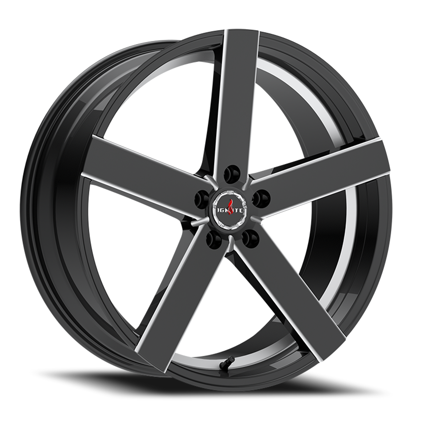 IGNITE G02 INFERNO 24X8.5 35MM 5X114.3/5X120 GLOSS BLACK MILLED | G0248550135GBML