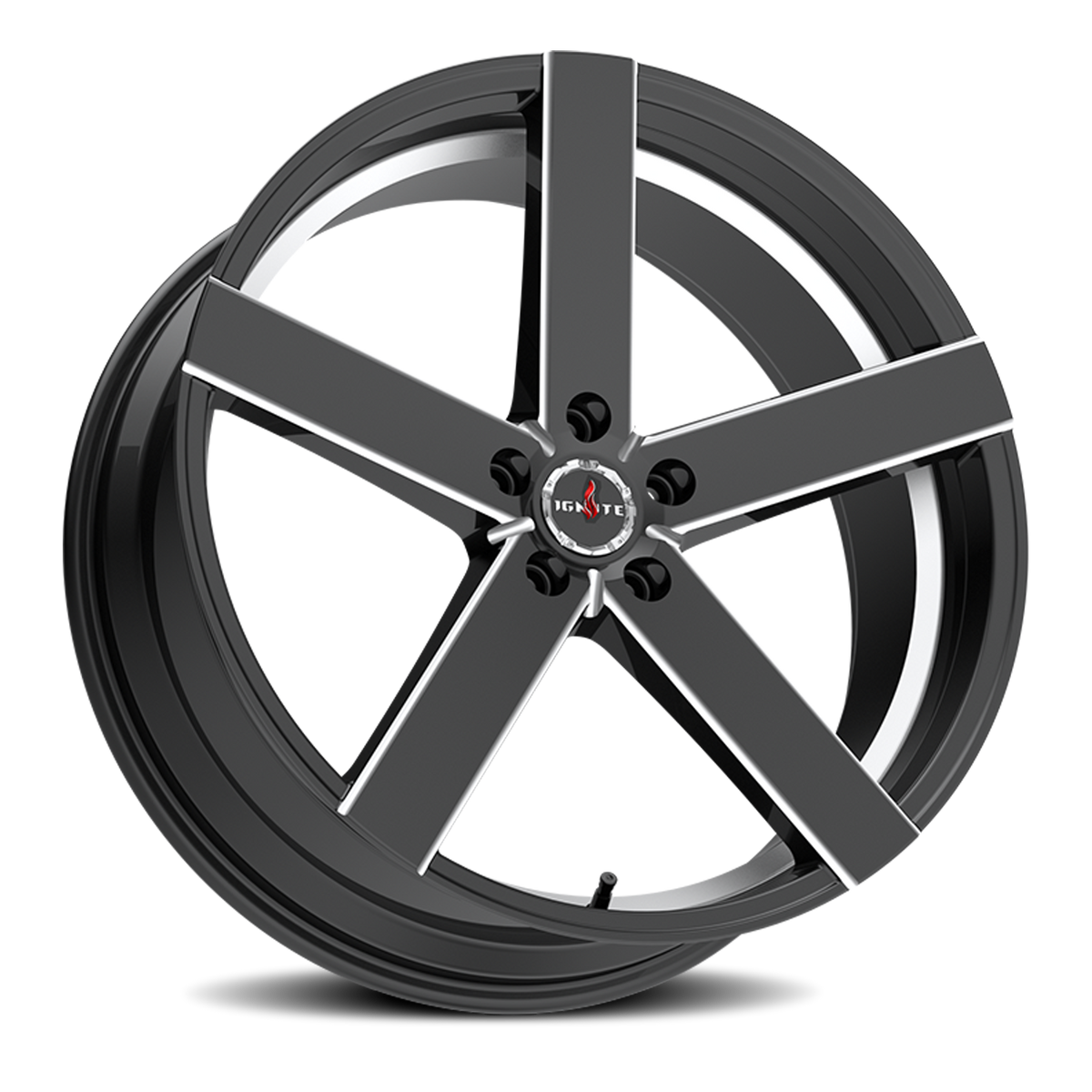IGNITE G02 INFERNO 24X8.5 35MM 5X114.3/5X120 GLOSS BLACK MILLED | G0248550135GBML