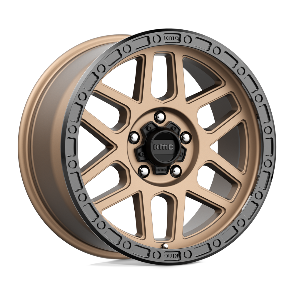 KMC KM544 MESA 18x9 25 5x150 MATTE BRONZE W/ BLACK LIP