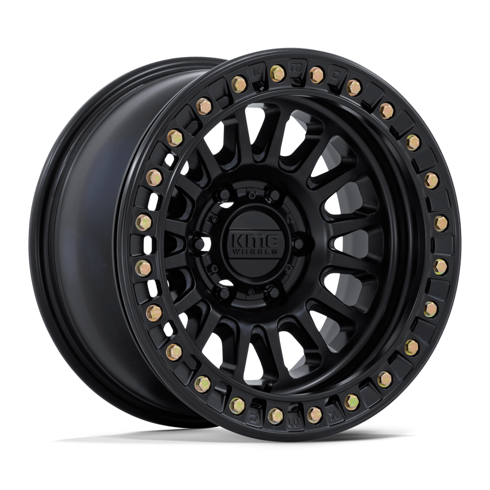 KMC KM239 IMPACT BEADLOCK 17x9 1 6x135 MATTE BLACK