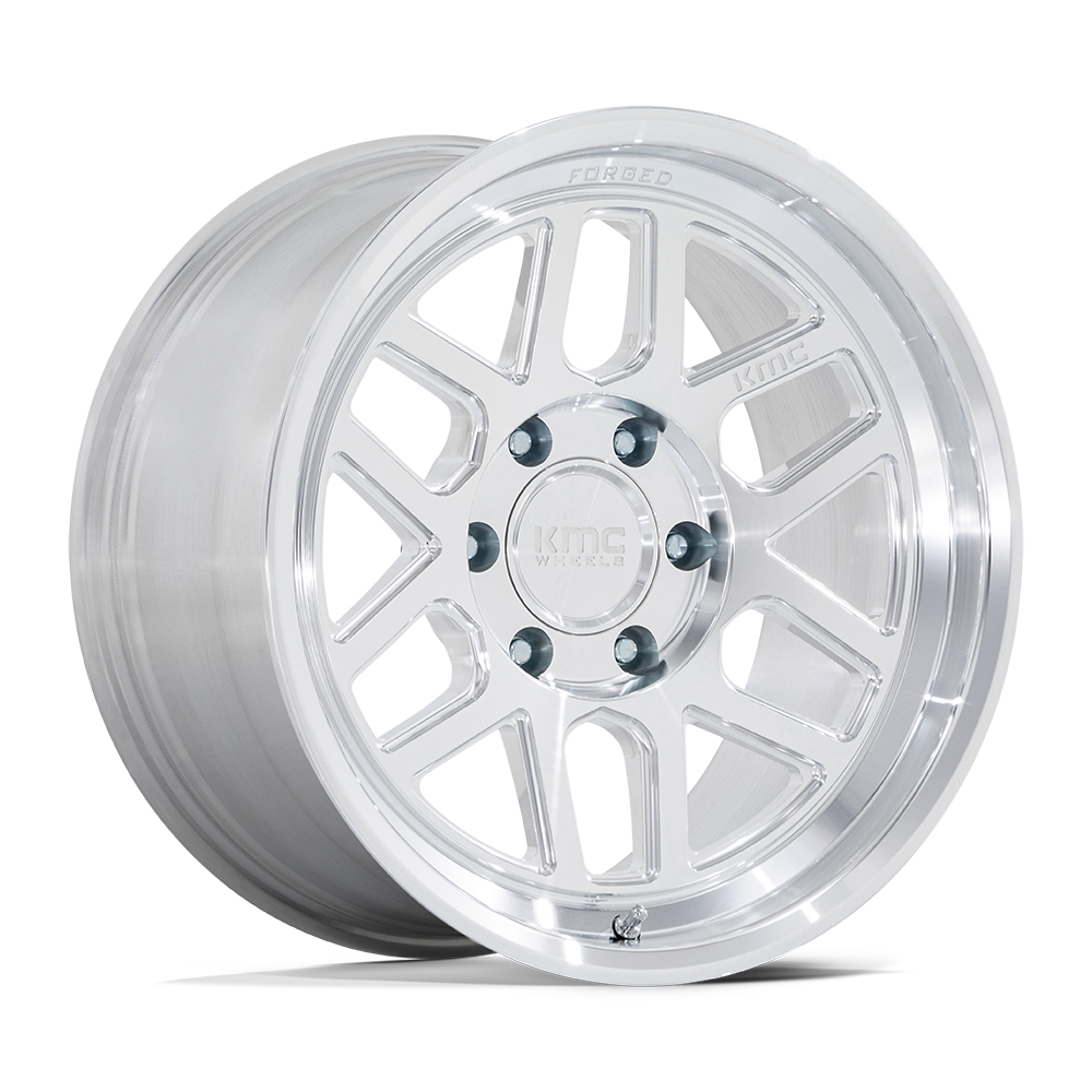 KMC KM446 MESA FORGED MONOBLOCK 18x9 -12 6x139.7 RAW MACHINED
