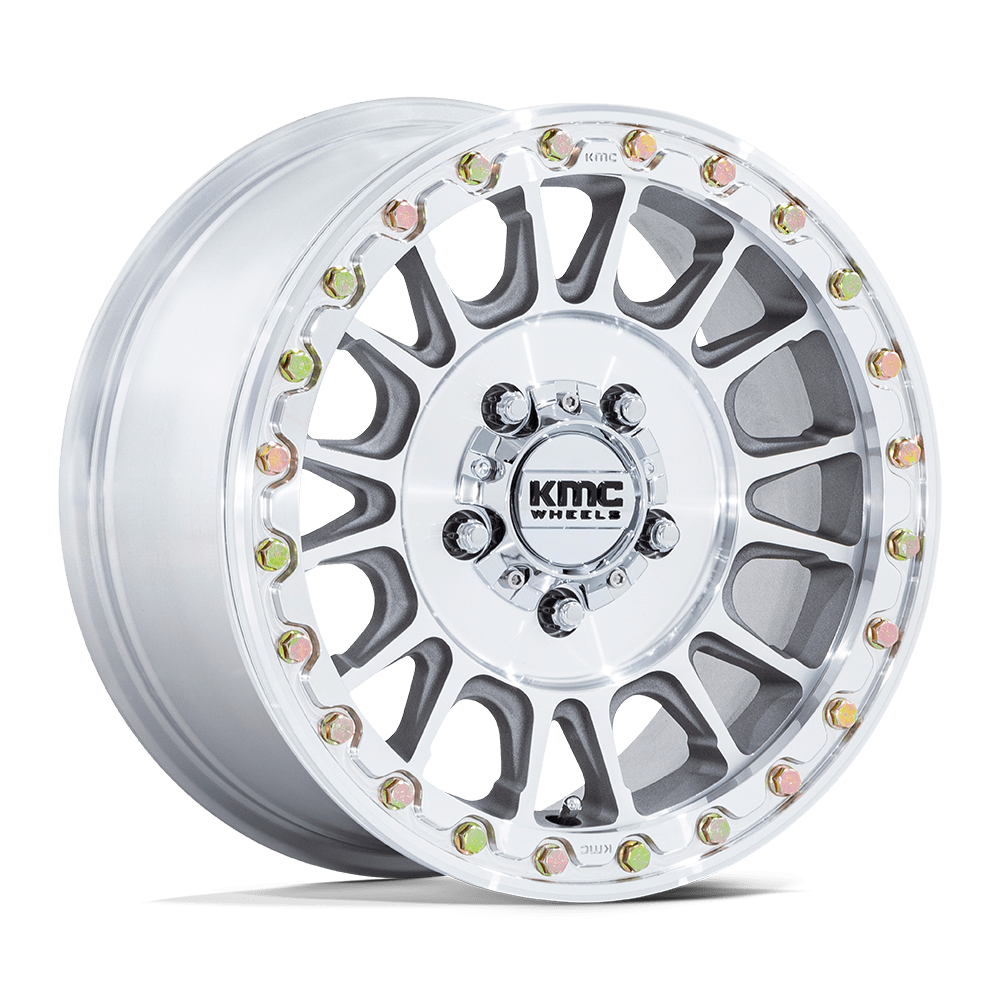 KMC POWERSPORTS KS239 IMPACT UTV BEADLOCK 15x7 38 5x114.3 MACHINED