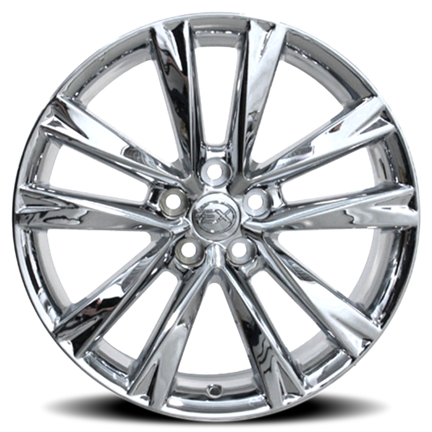 19" Replica Wheel LX24 Fits Lexus 19x7.5 Chrome Wheel