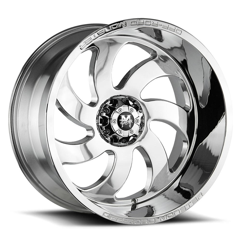 OFF ROAD MONSTER M07 M07 24X12 NEG 44MM 8X165.1 CHROME | M07412865N44