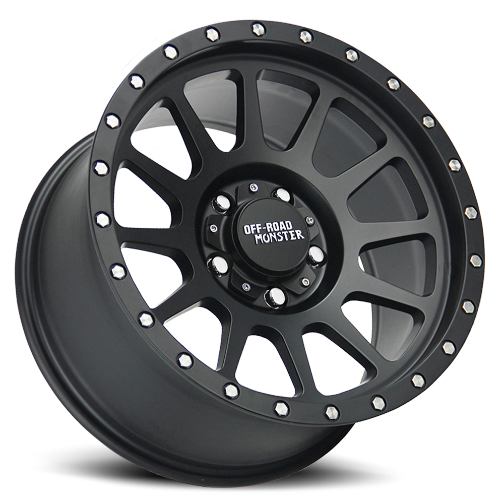 OFF ROAD MONSTER M10 M10 17X9 0MM 6X139.7 FLAT BLACK | M10763900B