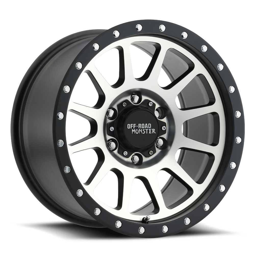OFF ROAD MONSTER M10 M10 17X9 0MM 6X139.7 FLAT BLACK MACHINED | M10763900BM