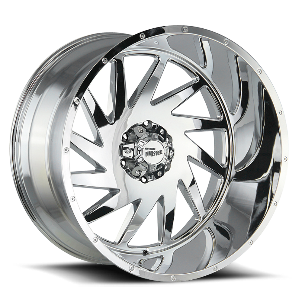 OFF ROAD MONSTER M12 M12 24X14 NEG 76MM 6X139.7 CHROME | M12414639N76