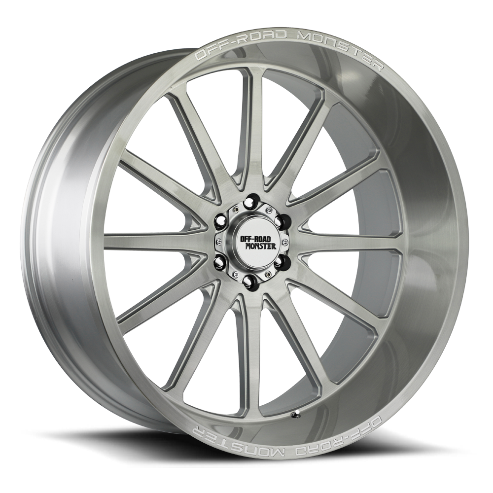 OFF ROAD MONSTER M26 M26 26X12 NEG 44MM 6X139.7 BRUSHED FACE SILVER | M26612639N44BFS