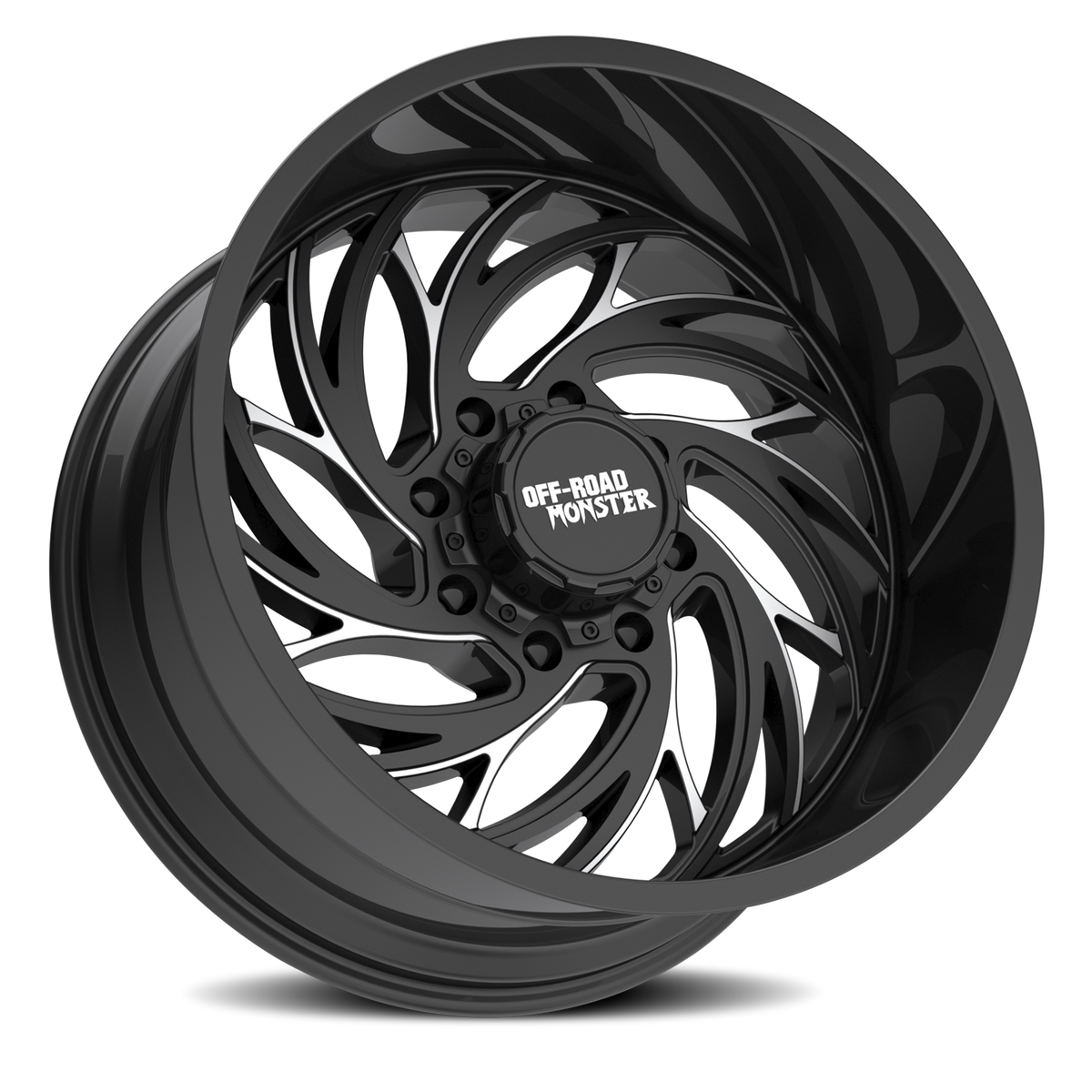 OFF ROAD MONSTER M29 M29 22X12 NEG 44MM 6X135/6X139.7 GLOSS BLACK MILLED | M29212607N44GBML