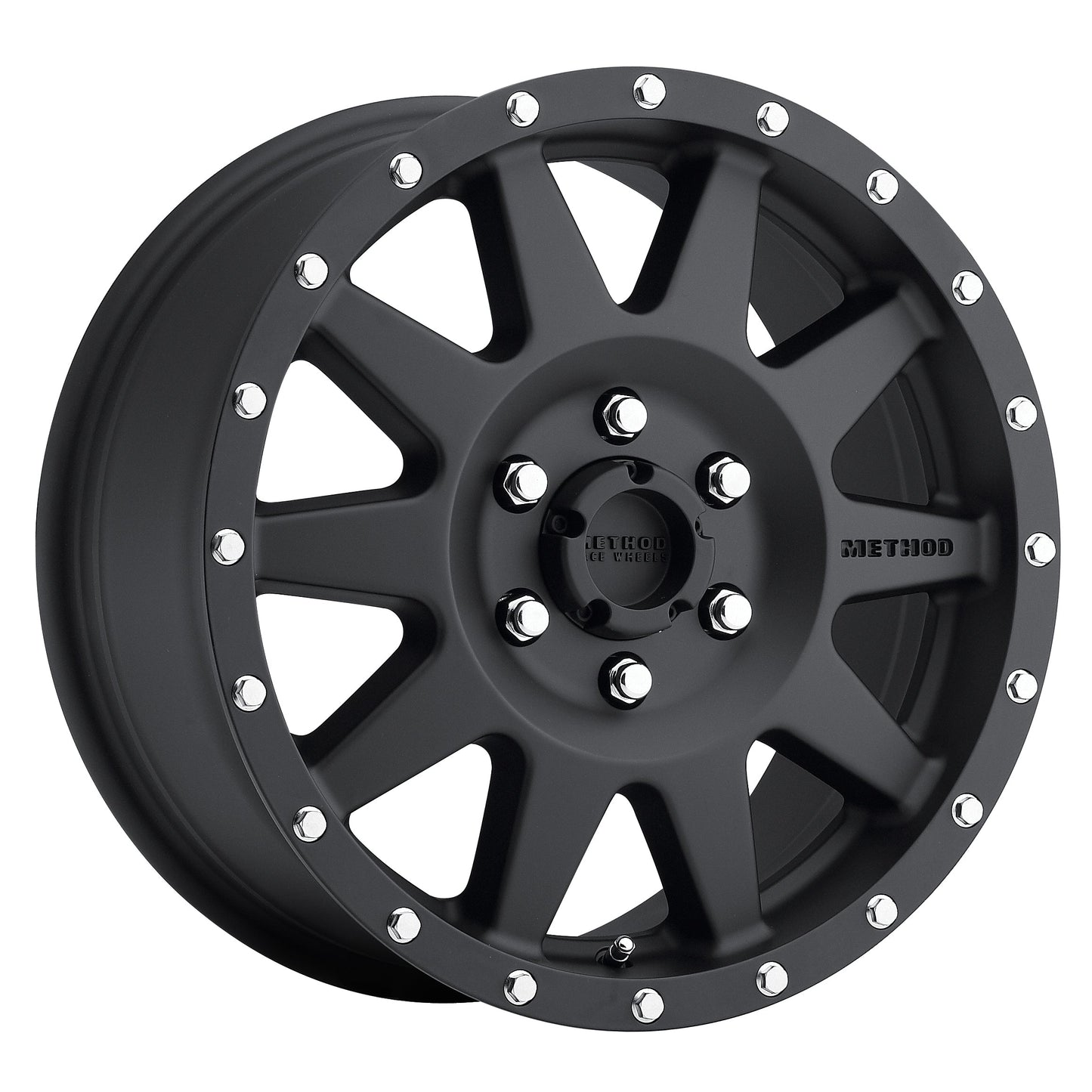 Method 301 16x7 6x139.7 (6x5.5) 0mm The Standard Matte Black MR30167060500