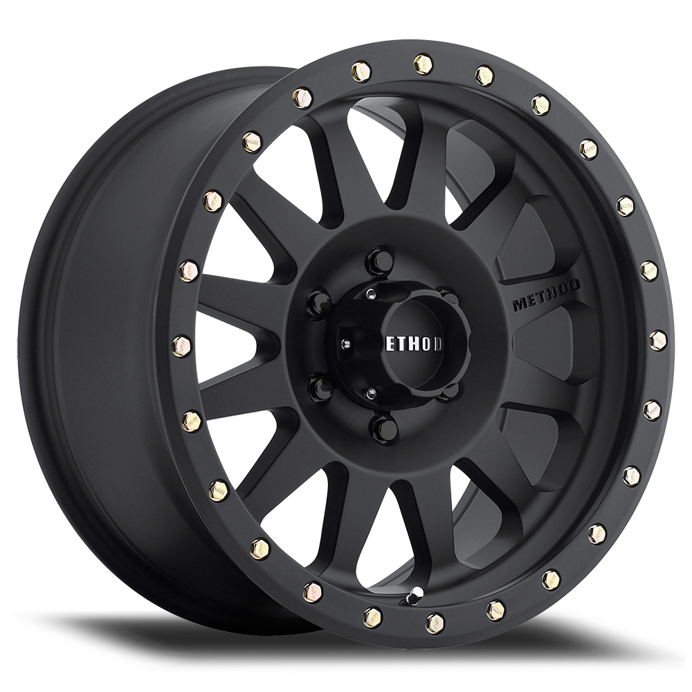 Method 304 18x9 6x139.7 (6x5.5) 18mm Double Standard Matte Black MR30489060518