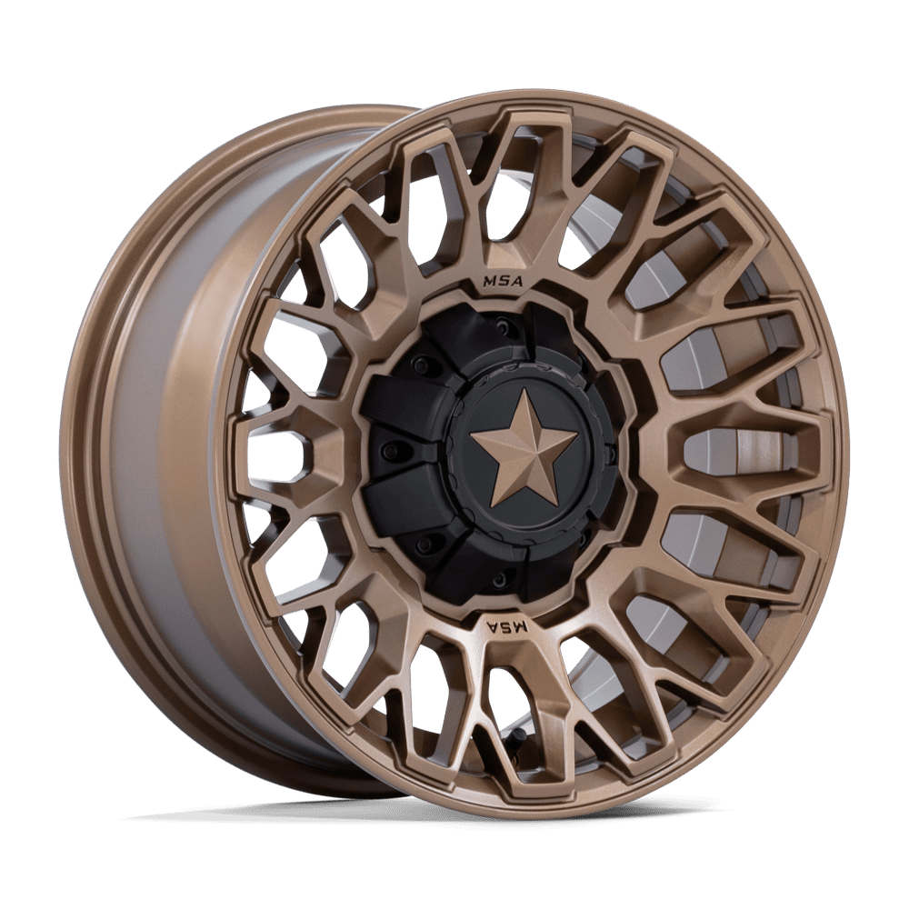 MSA OFFROAD WHEELS M50 CLUBBER 15X7 10 4X137/4X156 MATTE BRONZE