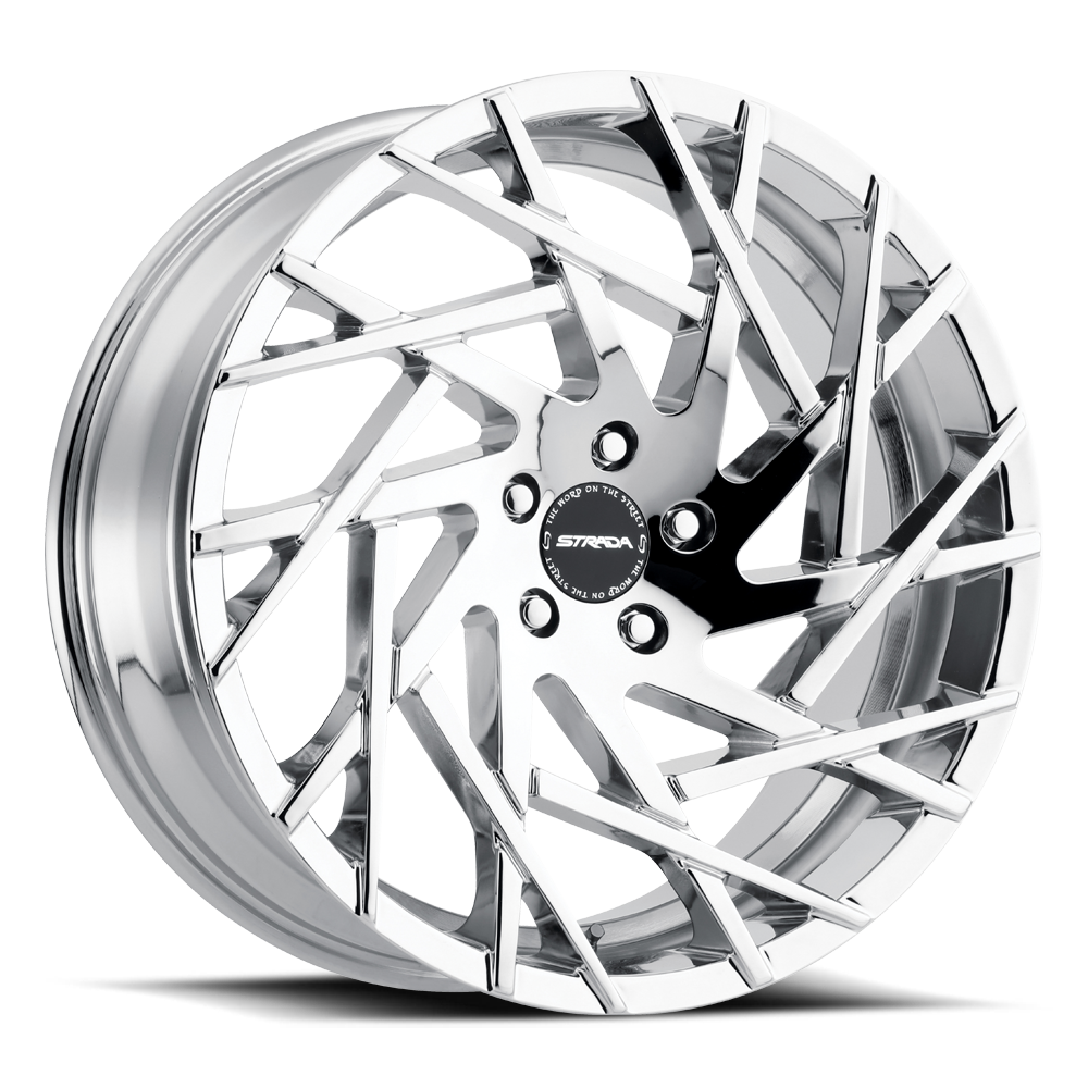 STRADA S64 NIDO 24X9.5 15MM 5X115 CHROME | S64451515