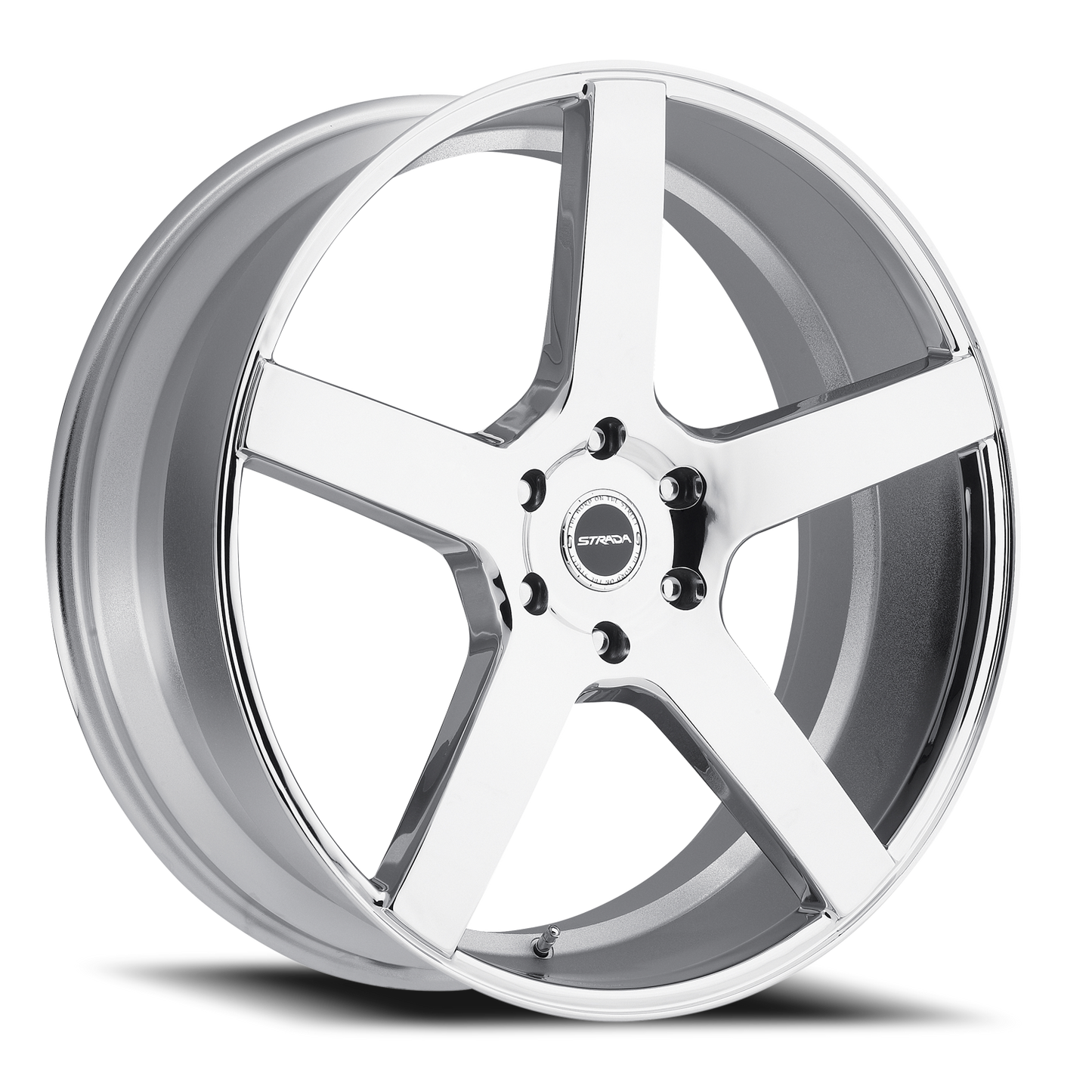STRADA S35 PERFETTO 22X9.5 24MM 6X135 CHROME | S35263524D