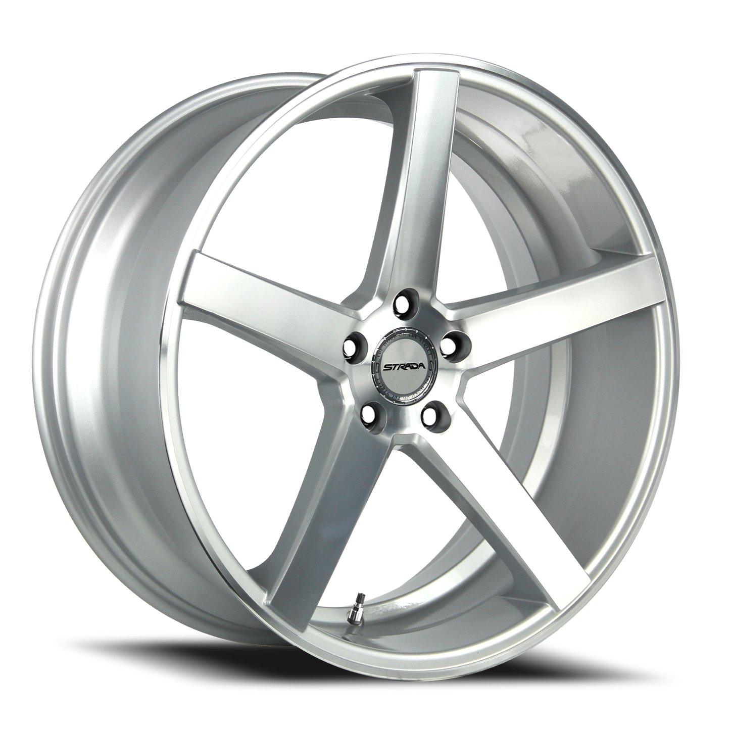 STRADA S35 PERFETTO 24X9 15MM 5X115 SILVER MACHINED | S35451515SM