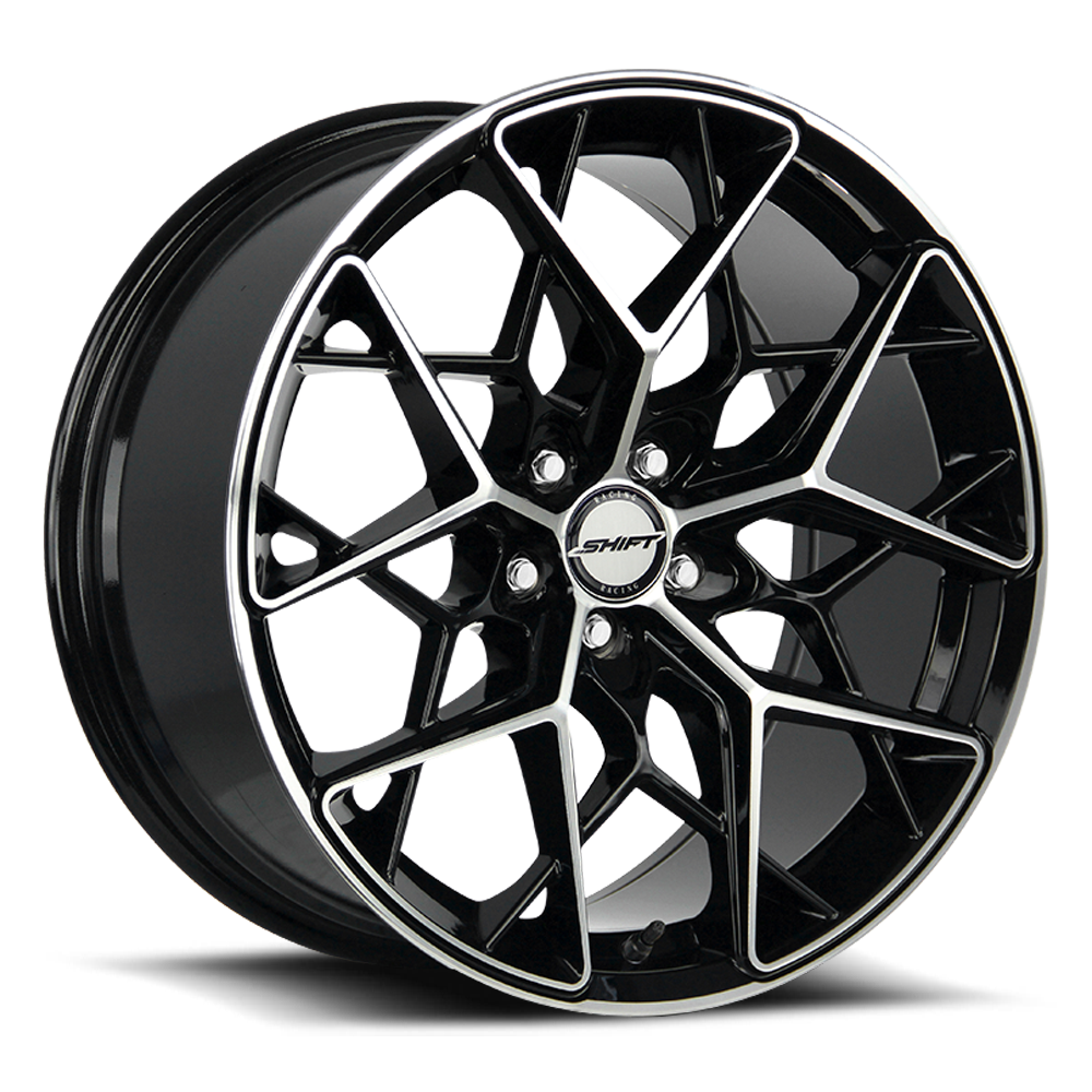 SHIFT H35 PISTON 20X8.5 35MM 5X120 GLOSS BLACK MACHINED | H35052035GBM