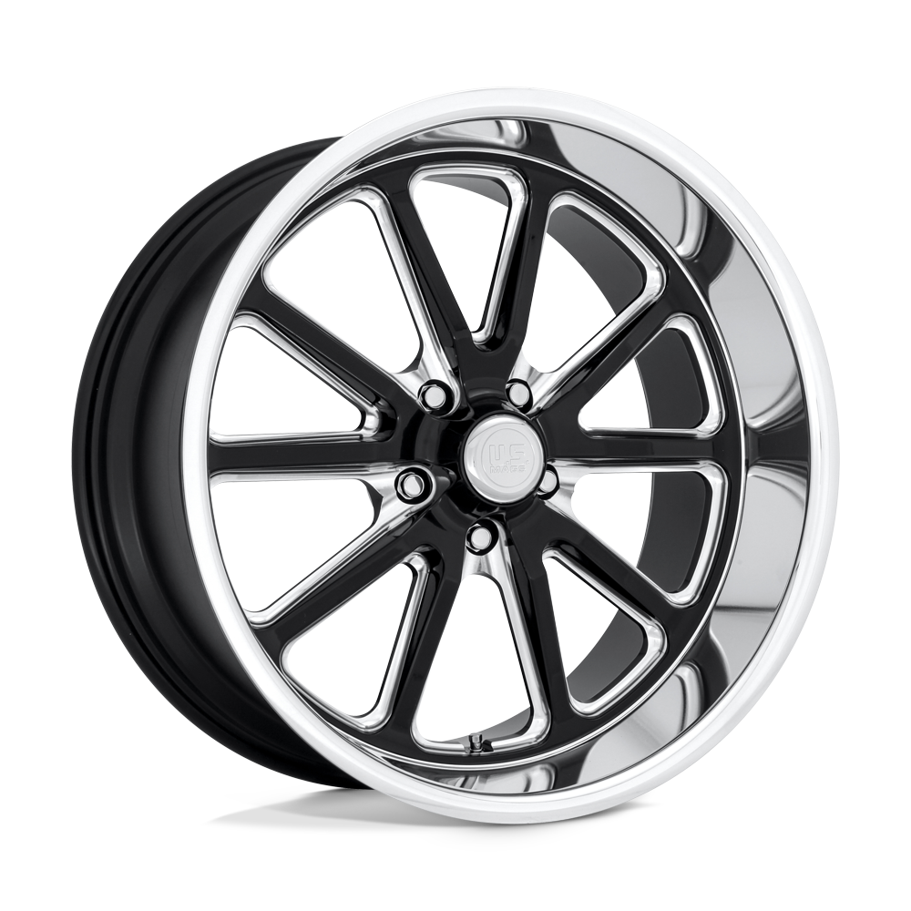 US MAG 1PC U117 RAMBLER 18x7 1 5x120.65 GLOSS BLACK MILLED