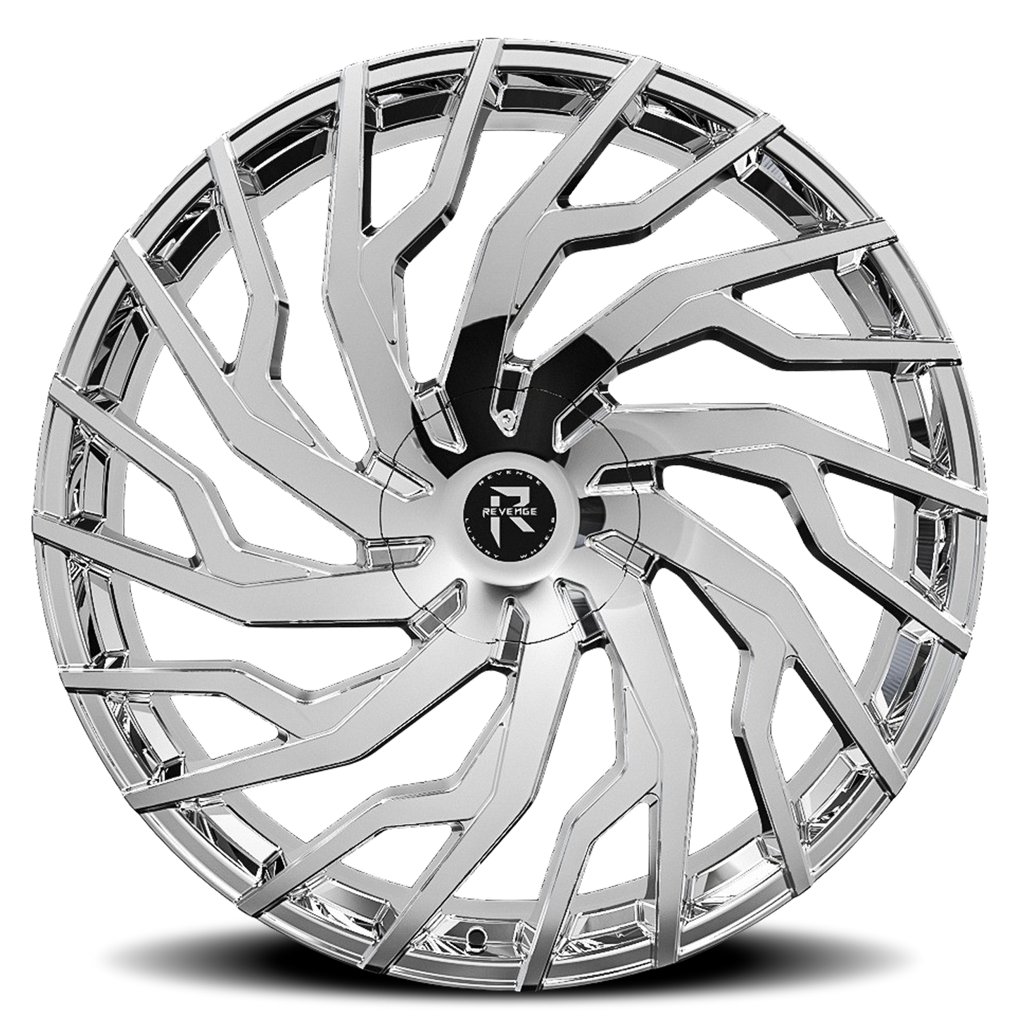 REVENGE LUXURY RL-101 22X8.5 35 5X112/5X114.3 CHROME