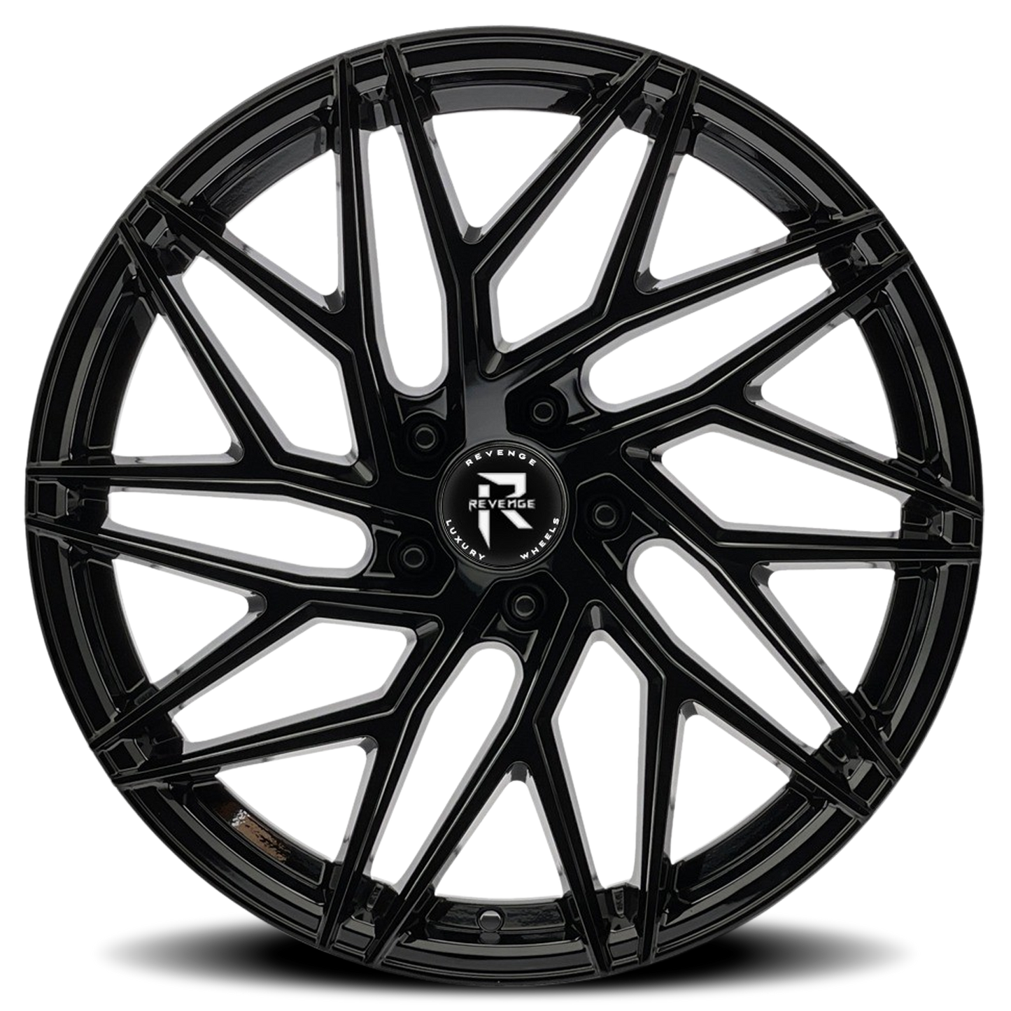 REVENGE LUXURY RL-102 22X9 35 5X112 GLOSS BLACK