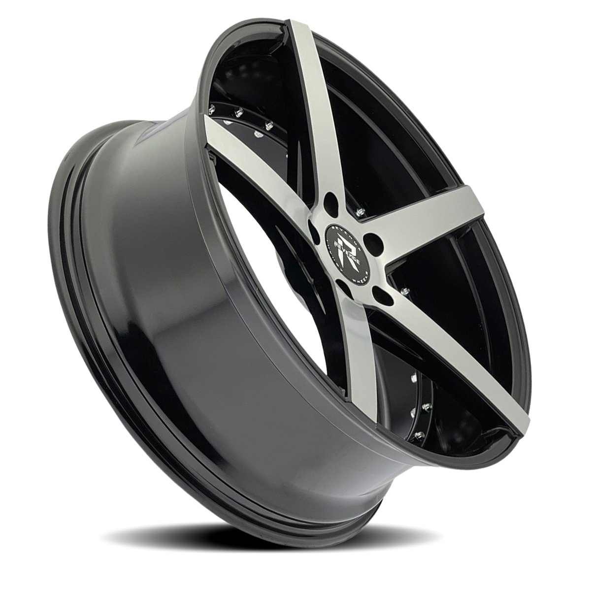 REVENGE LUXURY RL-103 20X8.5 35 5X114.3 BLACK MACHINED