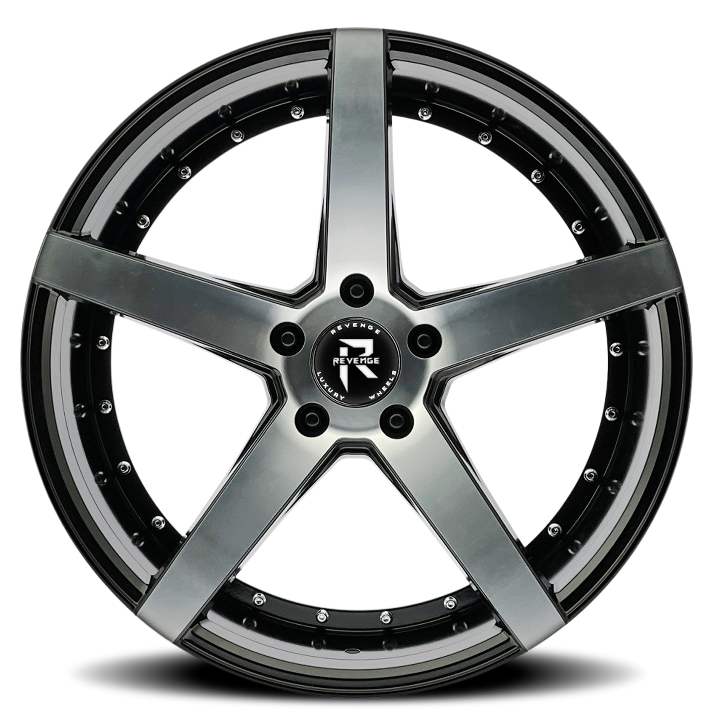 REVENGE LUXURY RL-103 20X8.5 35 5X120 BLACK MACHINED