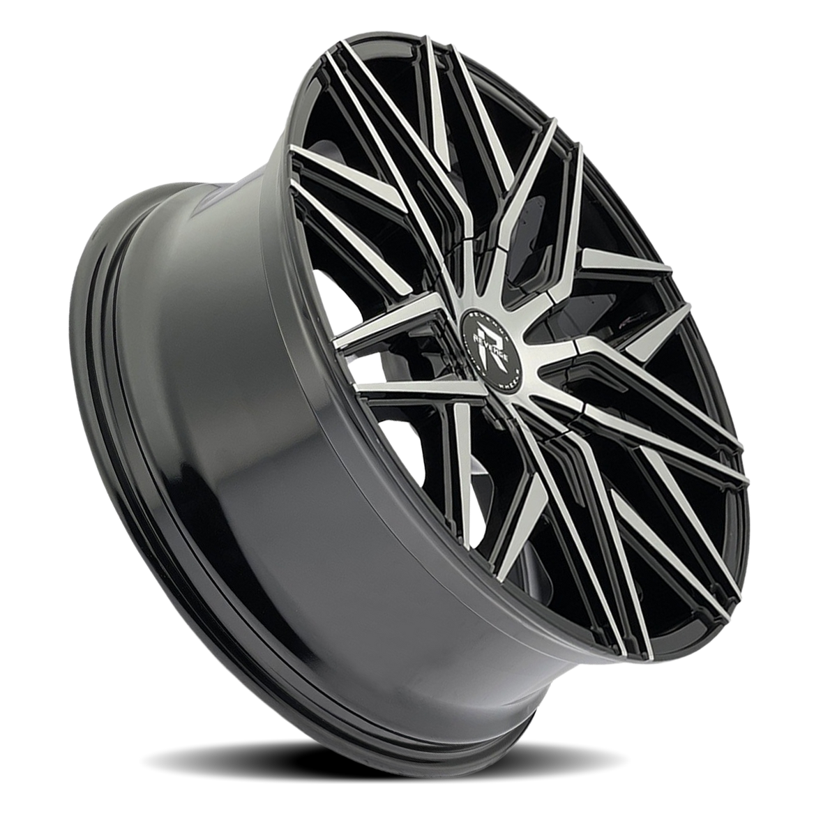REVENGE LUXURY RL-104 18X8 35 5X120/5X114.3 BLACK MACHINED