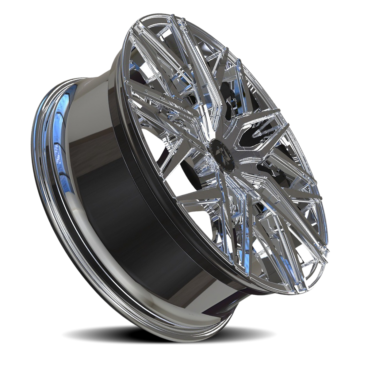 REVENGE LUXURY RL-104 18X8 35 5X108/5X114.3 CHROME