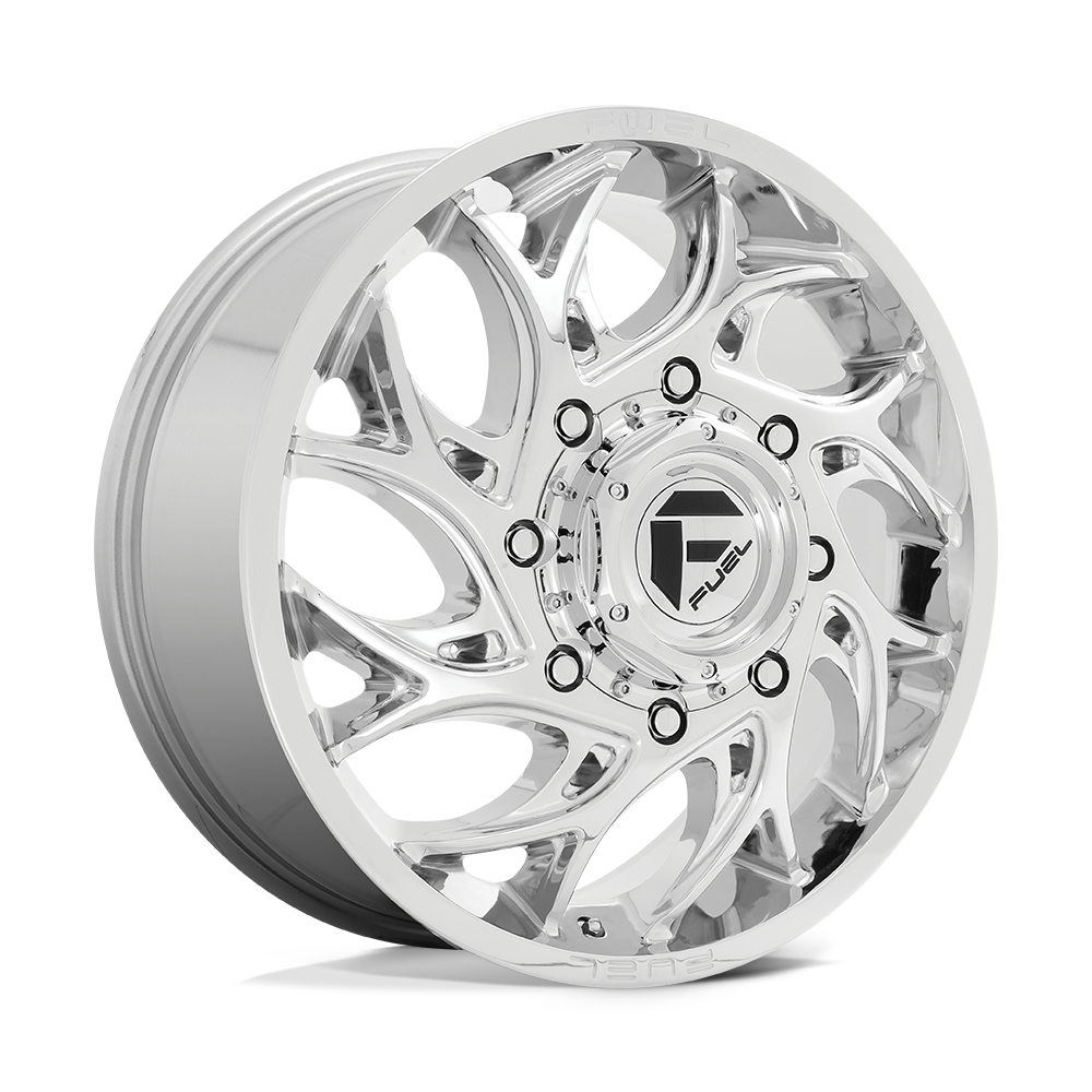 Fuel 1PC D740 RUNNER 22X8.25 105 8X210/8X210 Chrome