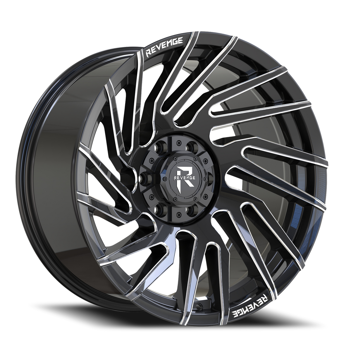REVENGE OFFROAD RV207 20X9 0 6X135/6X139.7 BLACK MILLED