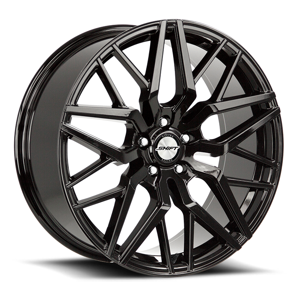 SHIFT H33 SPRING 20X10 40MM 5X114.3 ALL GLOSS BLACK | H33051440DGB