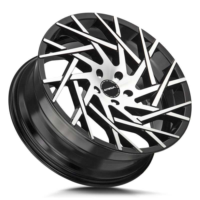 STRADA S64 NIDO 20X8.5 35MM BLANK GLOSS BLACK MACHINED | S64000035GBM
