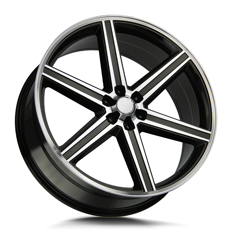 STRADA OE REPLICA R148 IROC 22X8.5 38MM 5X114.3 GLOSS BLACK MACHINED | R148-251430GBMS