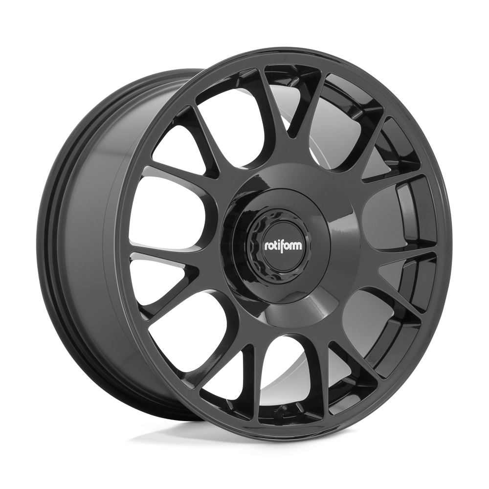 Rotiform R187 TUF-R - 18x9.5 30mm 5x112 GLOSSY BLACK Wheel | R187189544+30