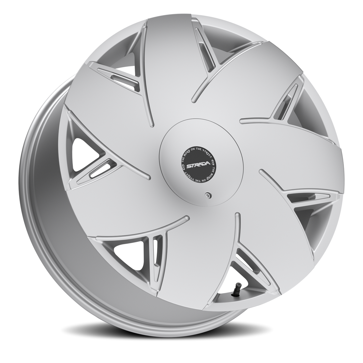 STRADA S67 TURBINA 24X9.5 15MM 5X115/5X120 BRUSHED FACE SILVER | S6749551615BFS